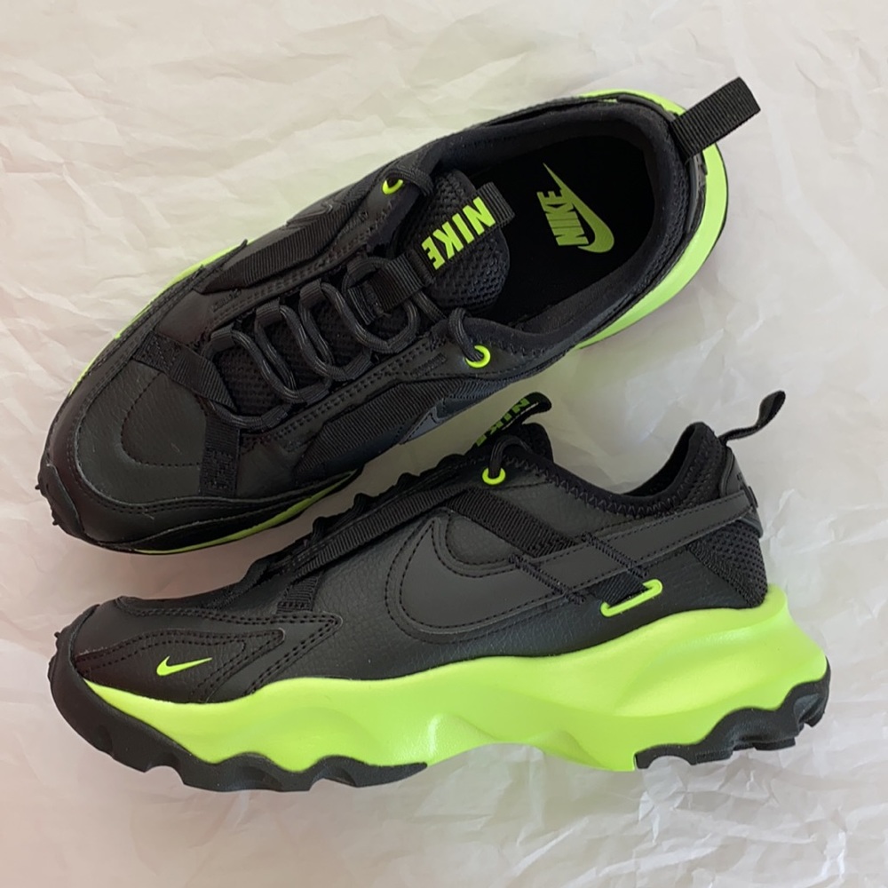 New Nike TC 7900 black leather sneakers - Picture 7 of 11